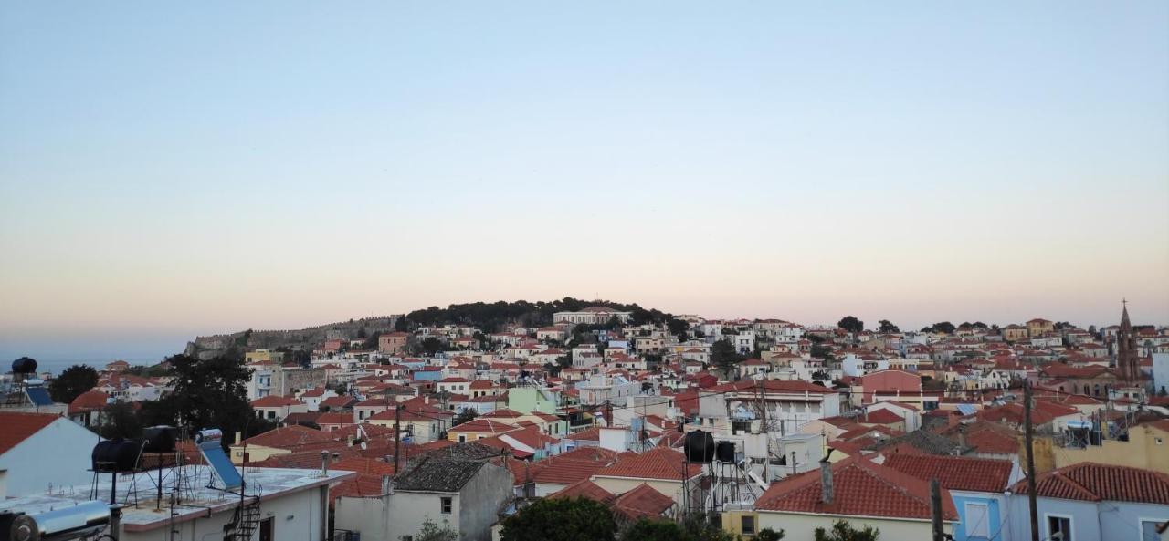 Selana Apartments Mytilene Bagian luar foto